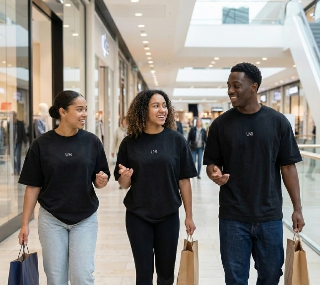 STANDARD SORONA TEE — BLACK