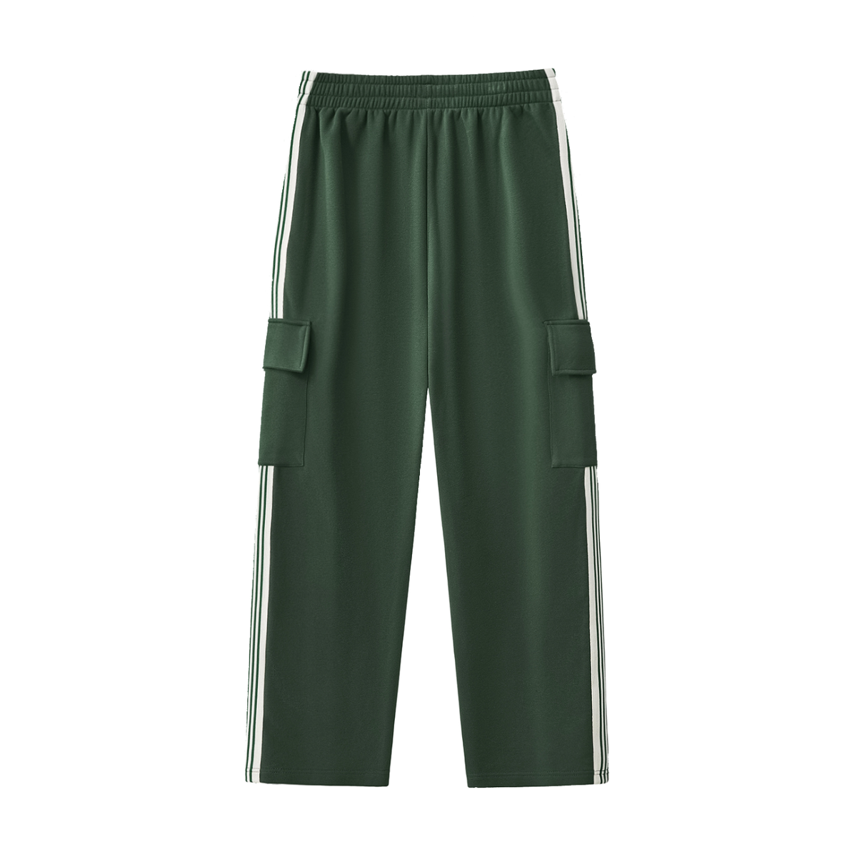 Forest UNR Motion Set cargo pants with contrast side stripes, back view